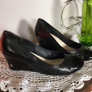 Chanel wedge